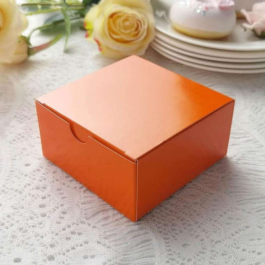 Cake and Donut Boxes  - Orange