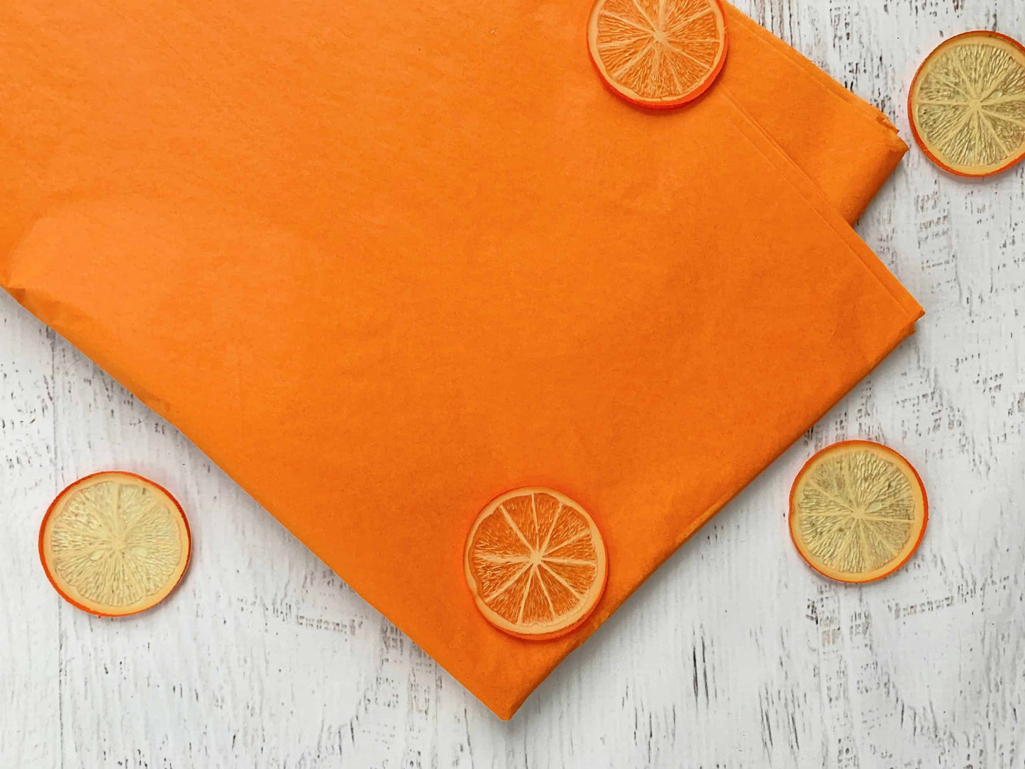Tangerine Orange Tissue Paper