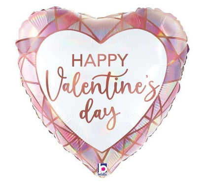 Happy Valentine's Day Gem Balloon- 18"