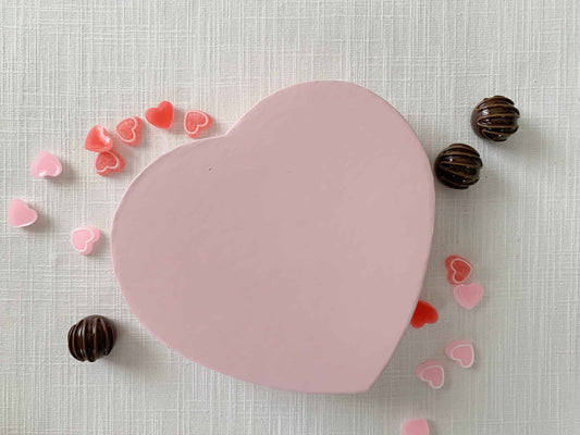 Pink Heart Candy Box