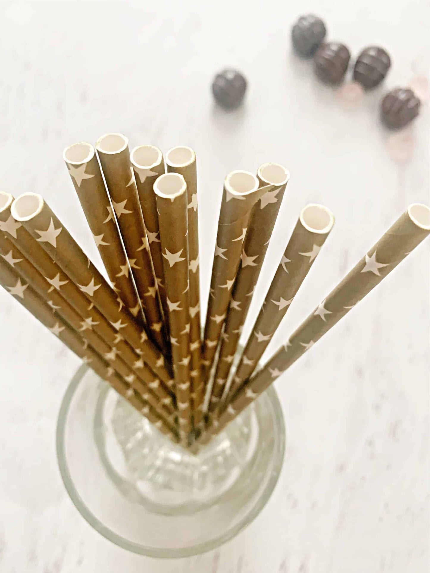 Gold Celestial Straws