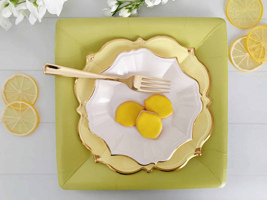 Green Dinner Plates