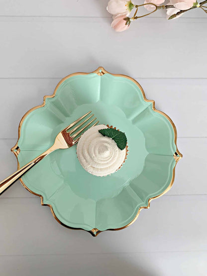 Mint Green Luncheon Plates