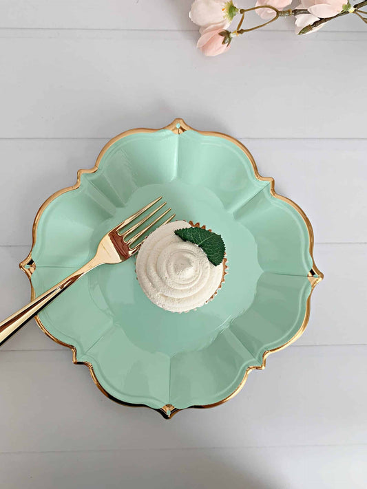 Mint Green Luncheon Plates