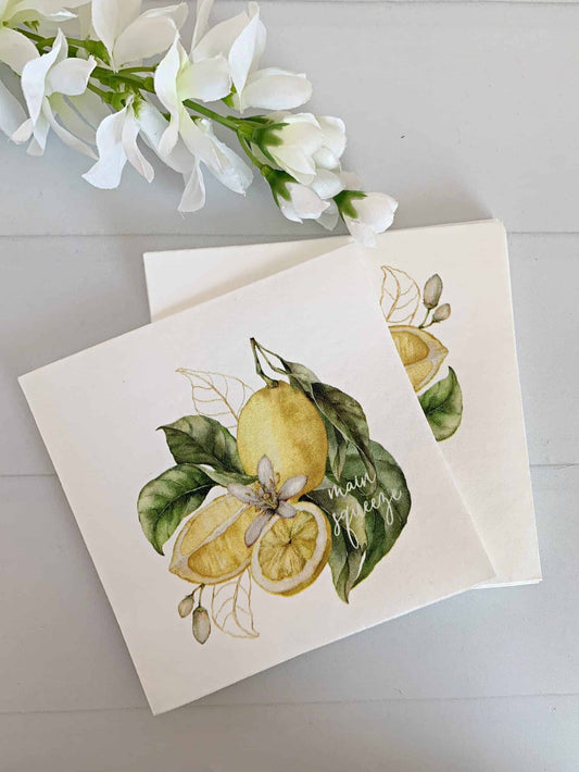 She Found Her Main Squeeze Bridal Shower Napkin