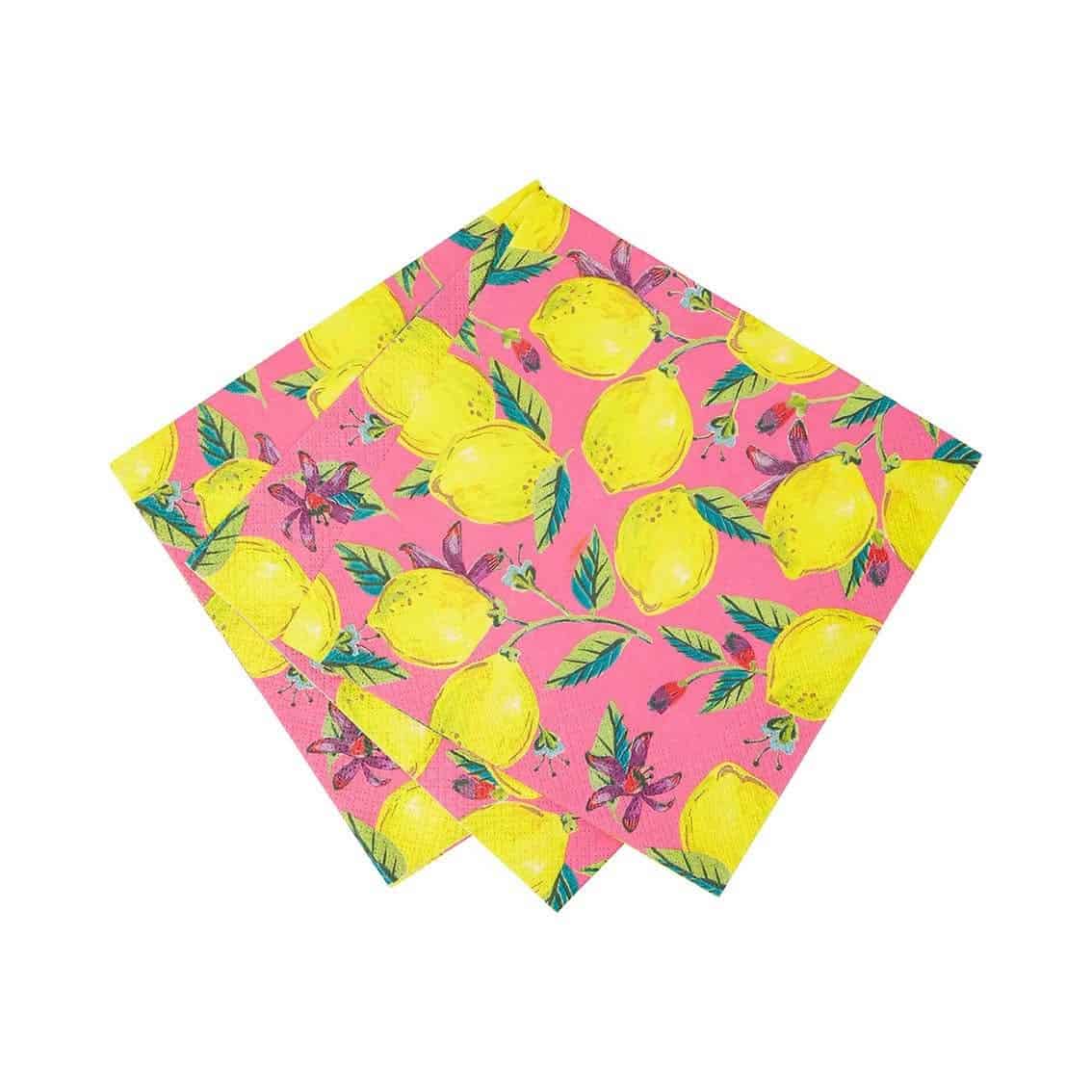 Lemon Party Napkins