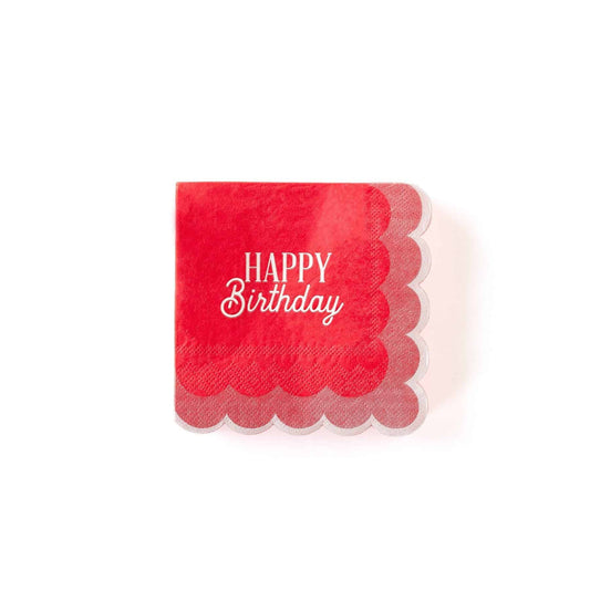 Happy Birthday Cocktail Napkins