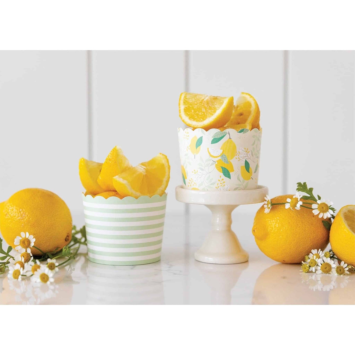 Lemon & Mint Baking Cups