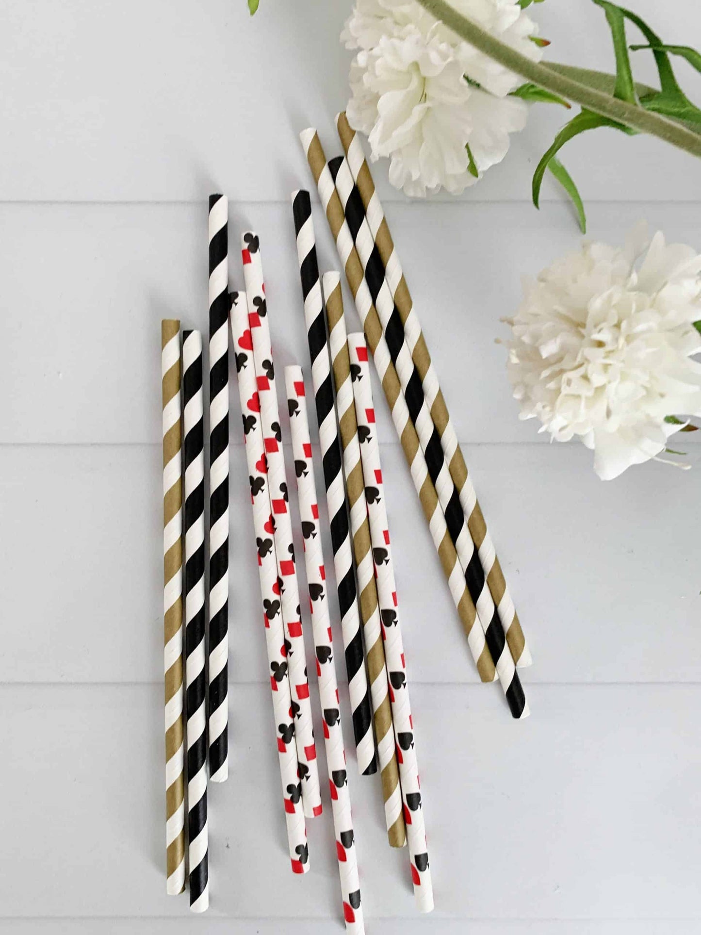 Alice in Wonderland Straws
