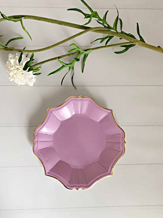 Lilac Dessert Plates