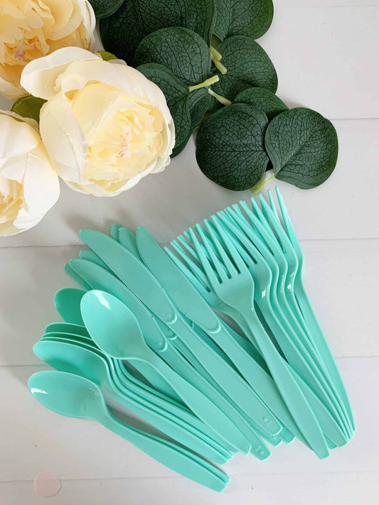 Mint Utensils and Forks