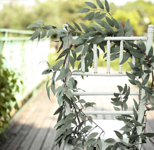 Frosted Willow Garland