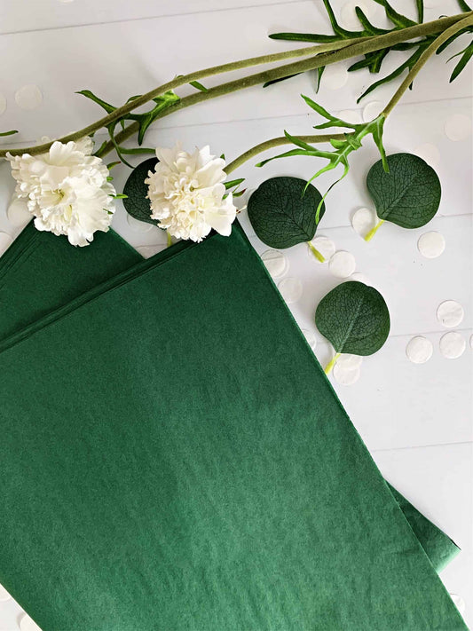 Forest Green Tissue Paper