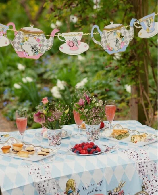 Tea Party Teapot Banner