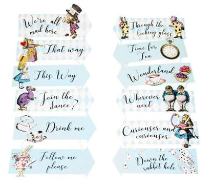 Alice in Wonderland Signs