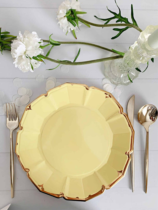 Yellow Dinner Plates