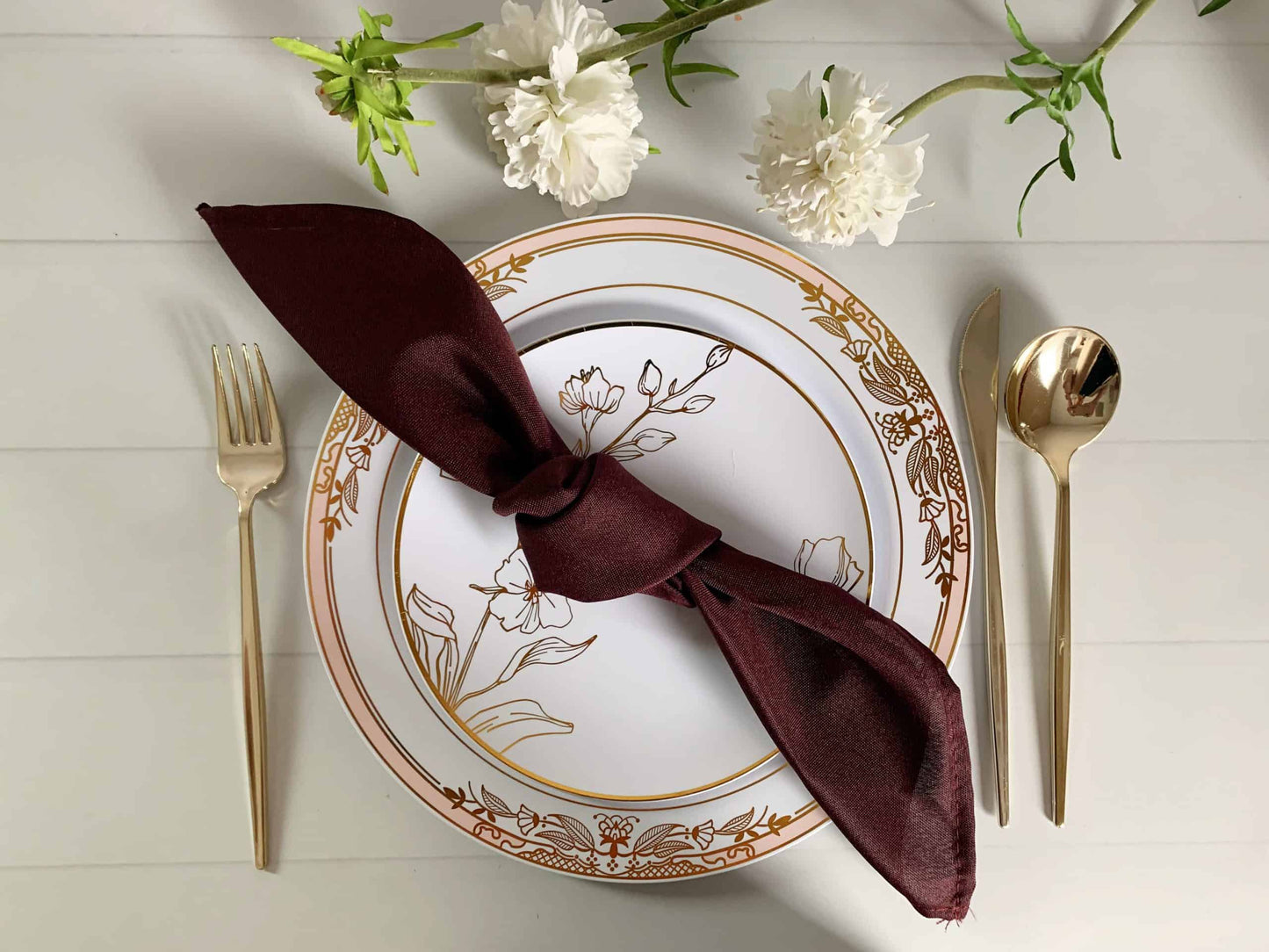 Burgundy Dinner Napkin