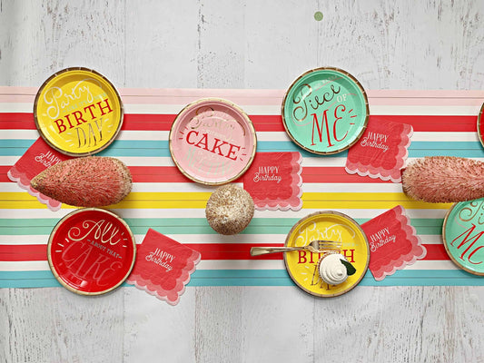 Rainbow Circus Table Runner