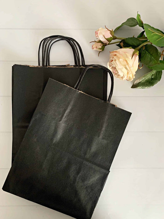Black Favor Bags