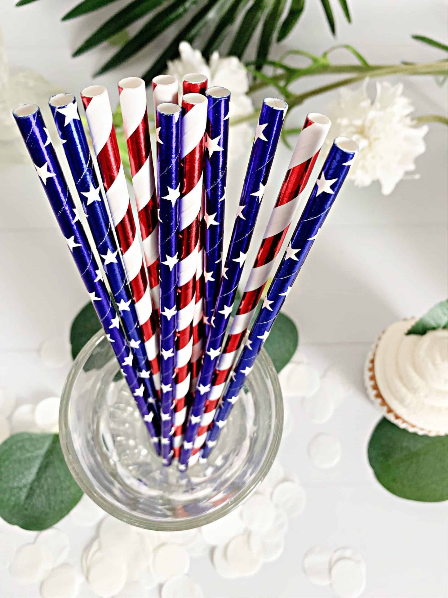 Stars & Stripes Straws