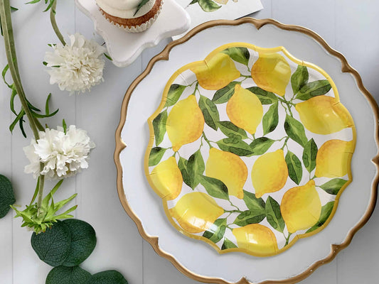 Lemon Dinner Plates