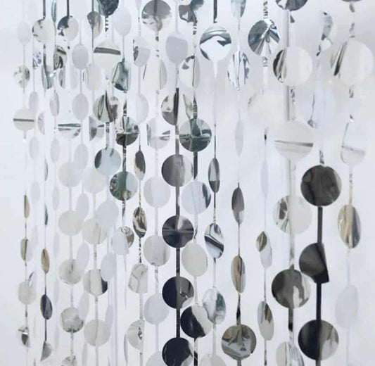 Disco Backdrop Curtain - Circles