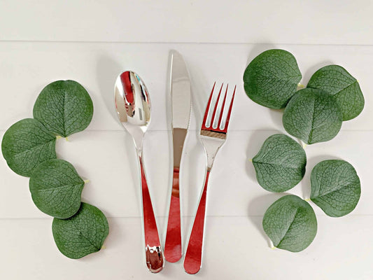Silver Utensils - Plastic Cutlery