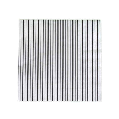 Black and White Striped Napkins