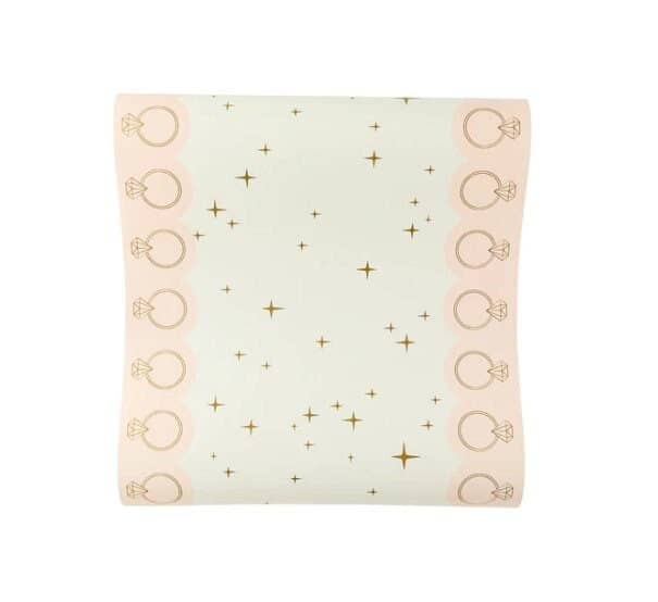 Bridal Shower Ring Table Runner