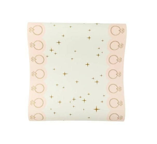 Bridal Shower Ring Table Runner