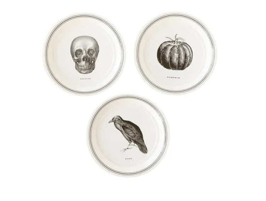 Vintage Ephemera Halloween Paper Plates