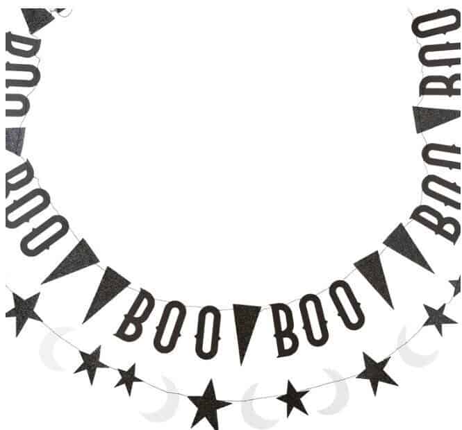 Boo Stars & Moon Banner