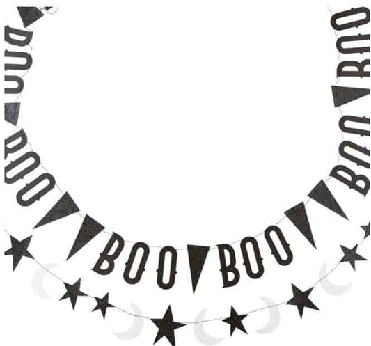 Boo Stars & Moon Banner