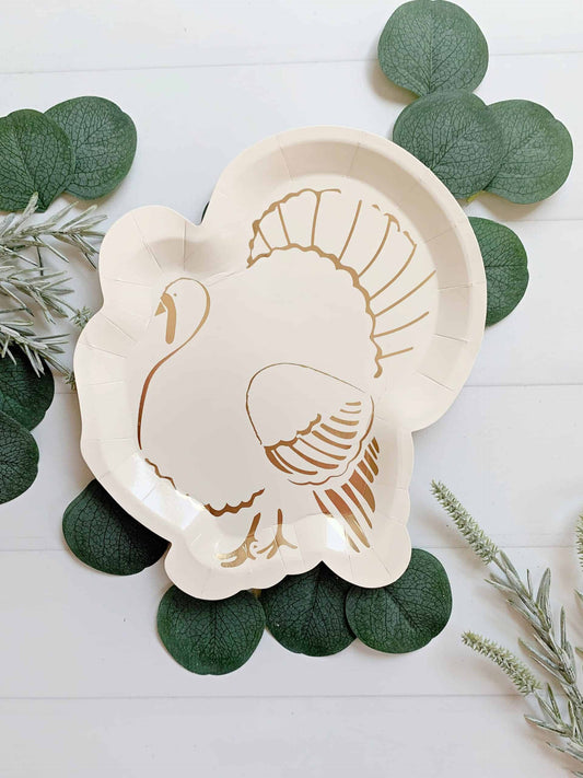 Turkey Dessert Plates