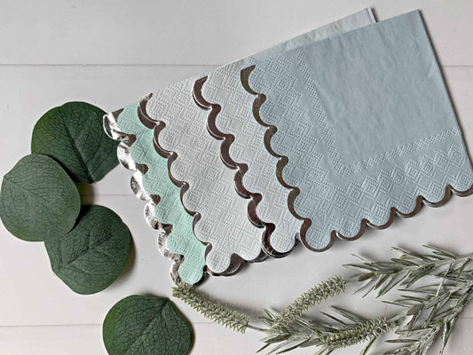 Blue Ombre Cocktail Napkins