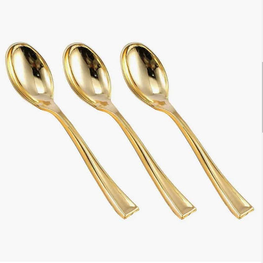 Charcuterie Spoons - Gold Mini