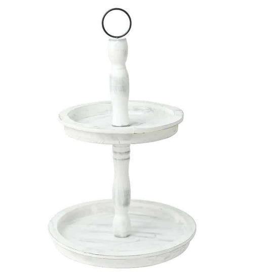 Wooden Tiered Cupcake Stand - a Shabby Chic touch to your party decor.