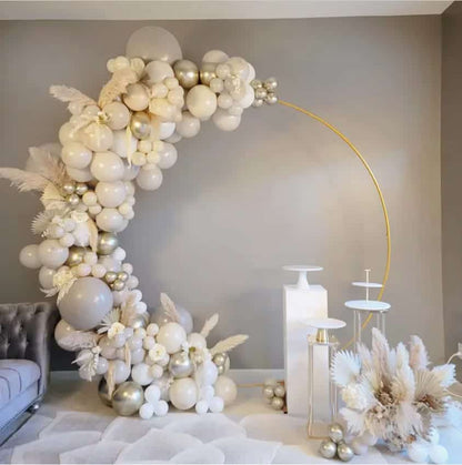 Boho Neutral Balloon Garland