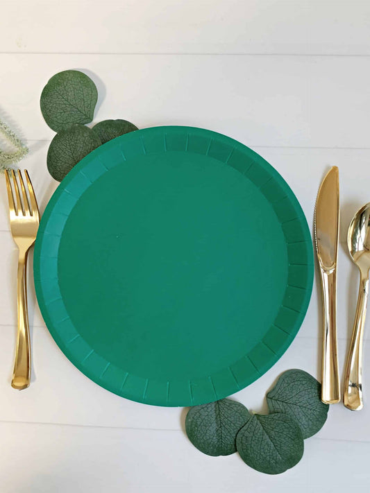 Green Dinner Plates