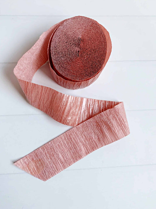 Rose Gold Streamers for Fringe Backdrops