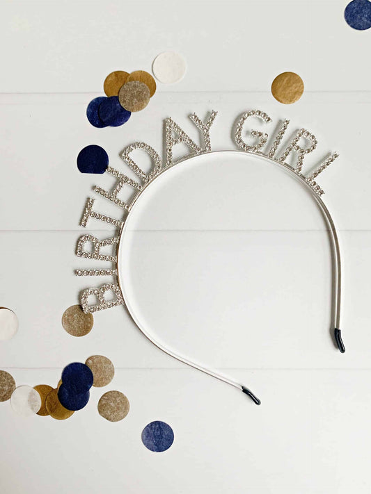 Birthday Girl Rhinestone Headband