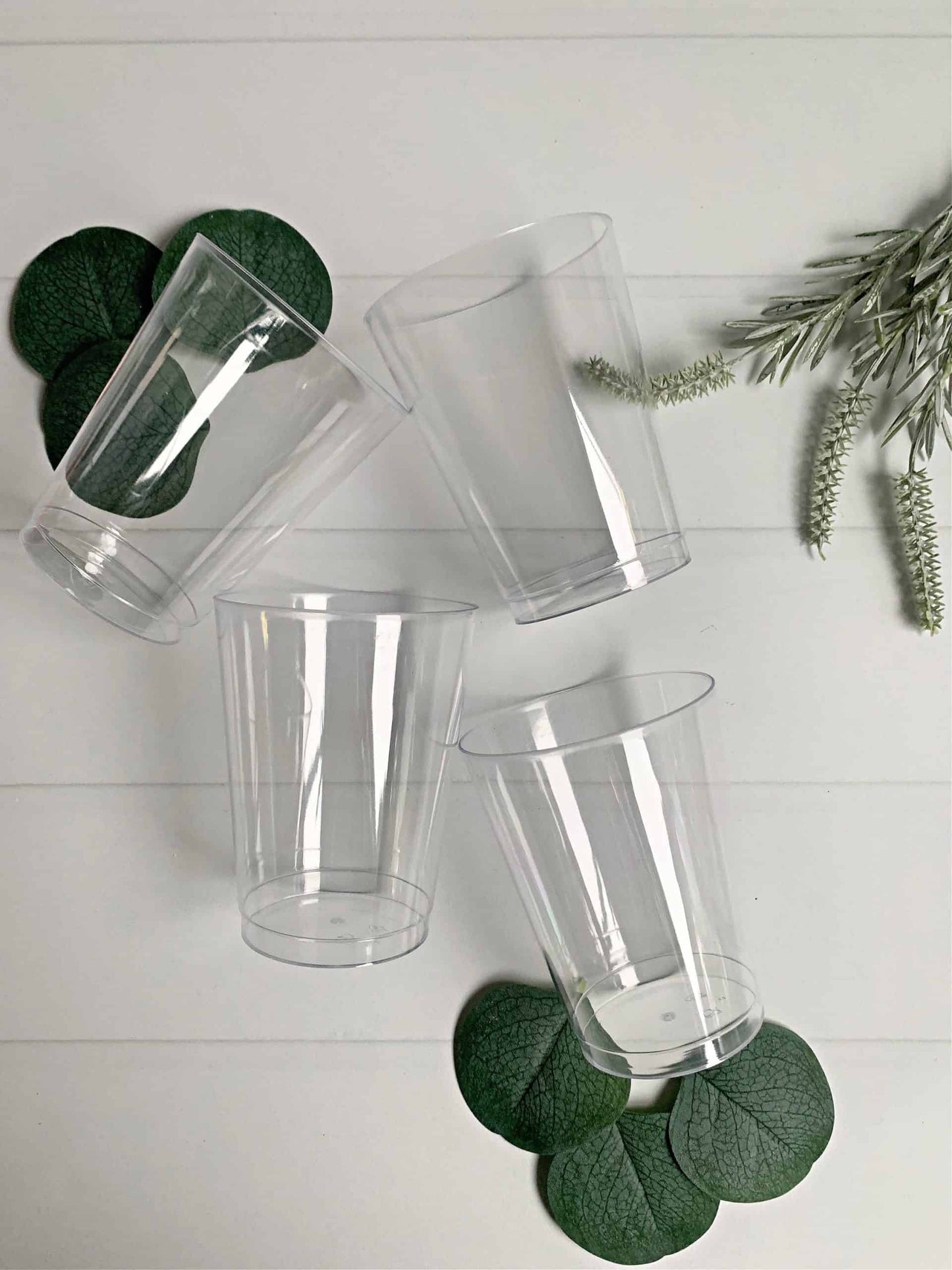 Clear Plastic Cocktail Glass - 9 oz