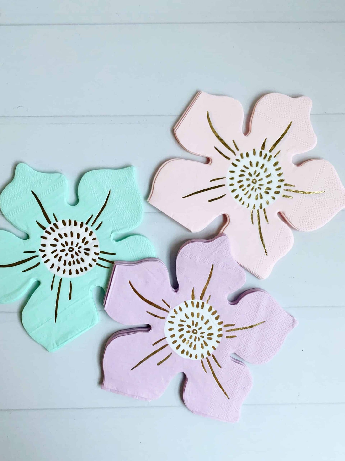 Floral Cocktail Napkins