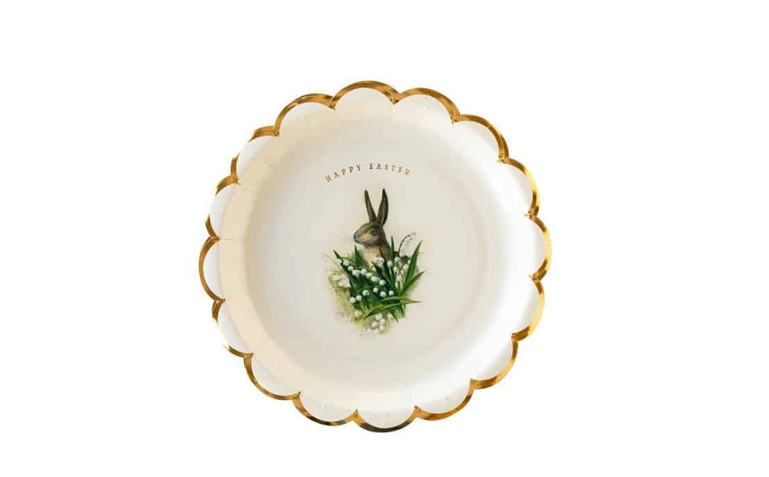 Bring a Touch of Vintage Charm to Your Easter Celebration with Our Watercolor Bunny Plates! Celebrate Easter, a bunny baby shower, or Peter Cottontail with style and charm with these beautiful watercolor bunny plates.