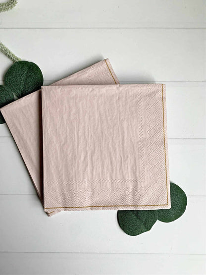 Linen Colored Luncheon Napkins