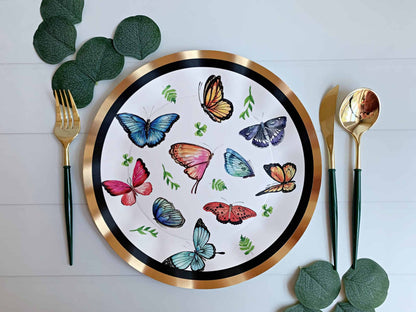 Butterfly Dinner Plates
