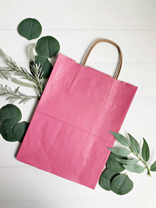 Cherry Blossom Pink Favor Bags - Medium Size