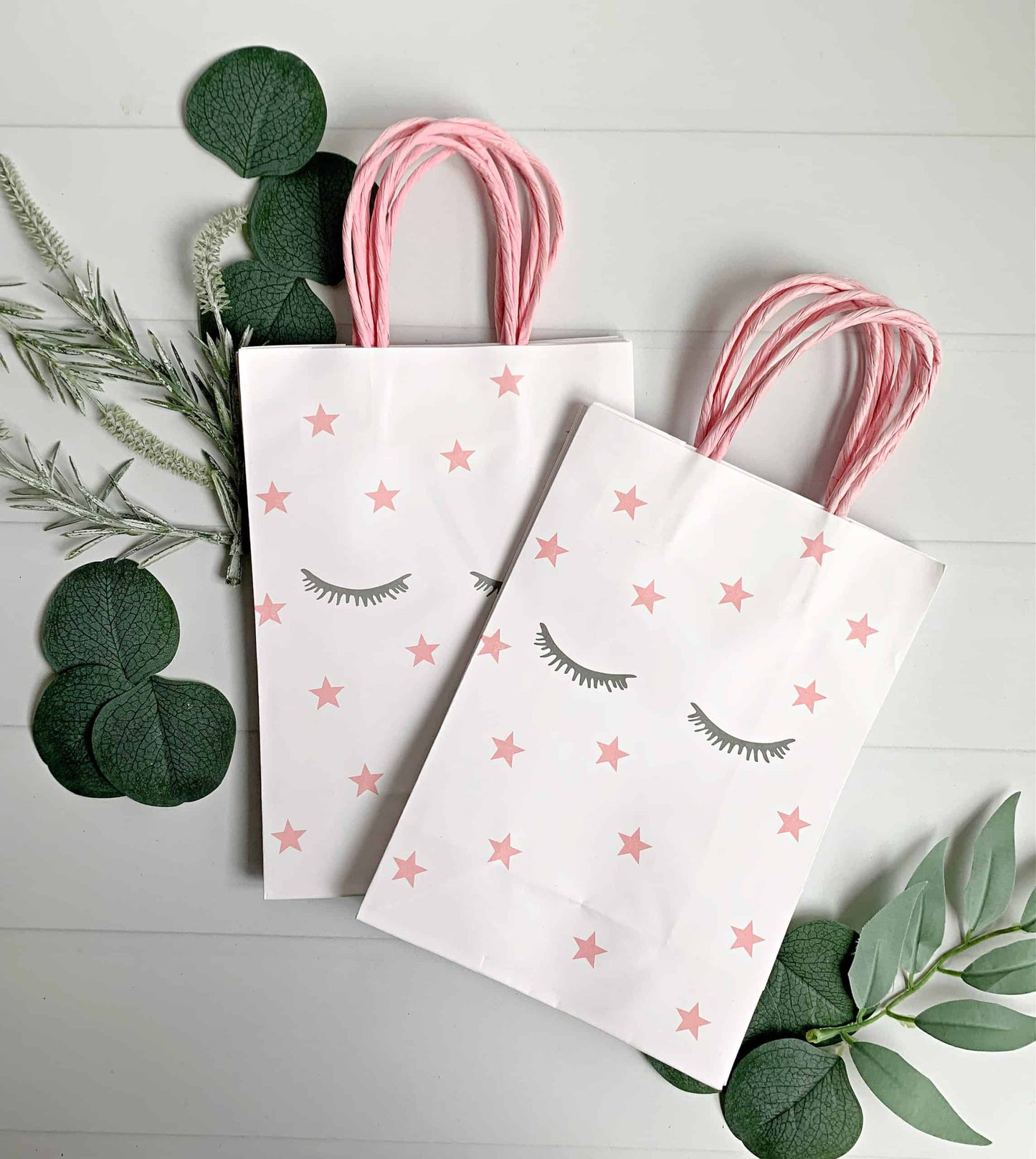 Eyelashes Glamping Favor Bags