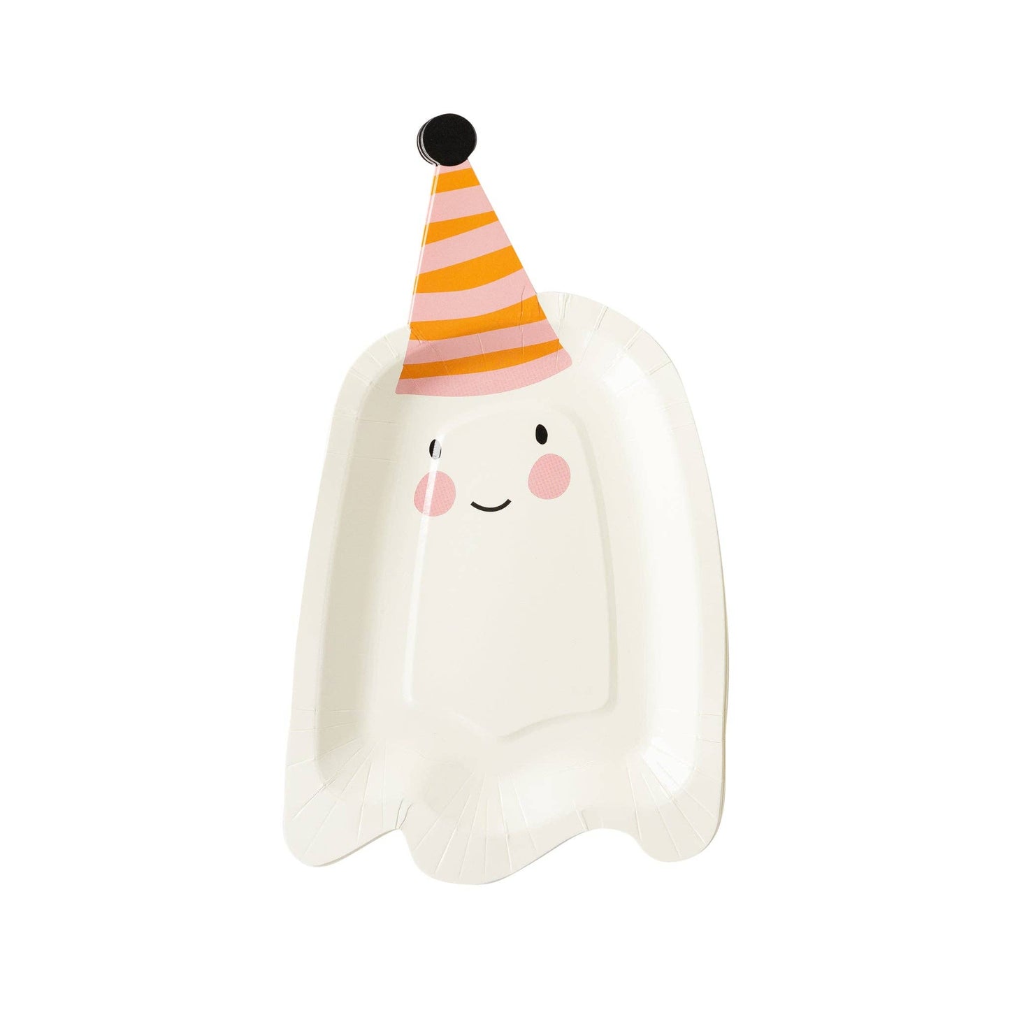 Cute Ghost Shaped Paper Plate