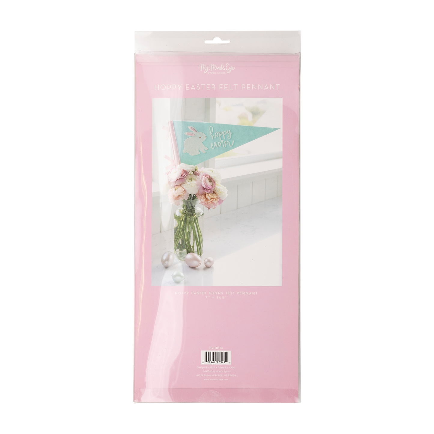 Hoppy Easter Pennant